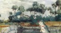 Black Bass Florida Realismus Maler Winslow Homer